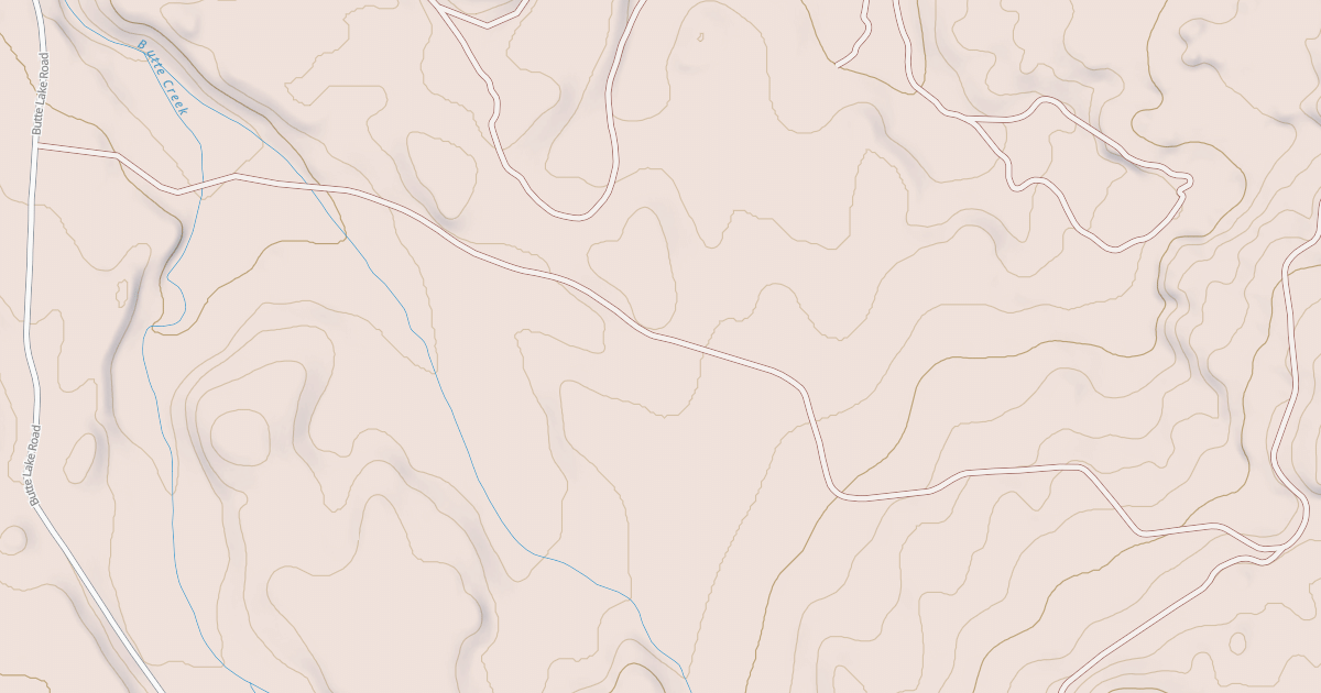 Map preview of BUTTE CR TIE