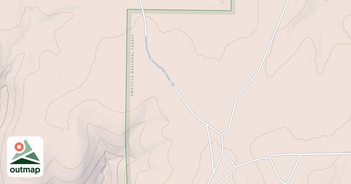 Map of USFS Motor Vehicle Use Map Roads {9CDFDE51-6F74-498D-BDA9-F8F05863078F}