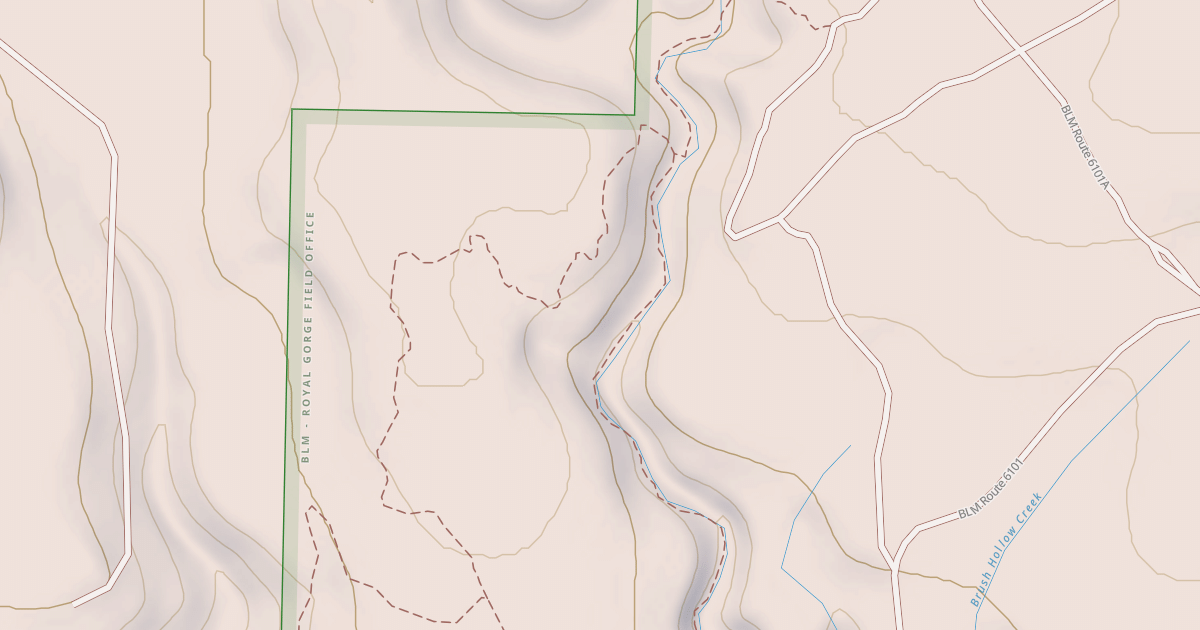 Map preview of Blm T6101a