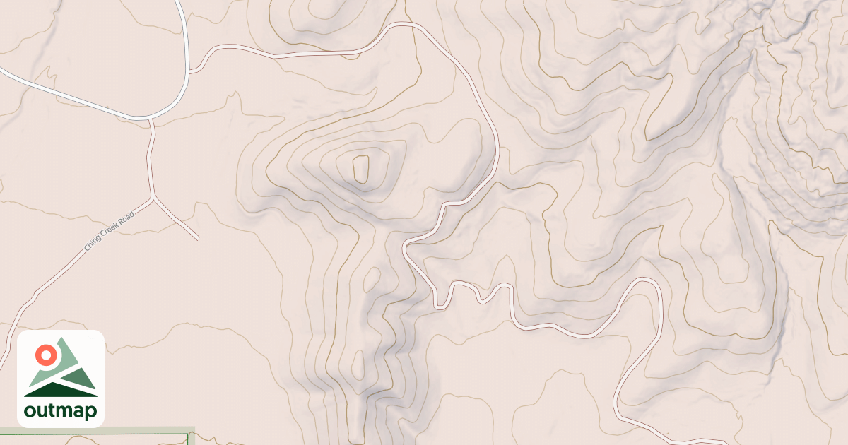 Map of SCALP CREEK (MOOSE CREEK RD)