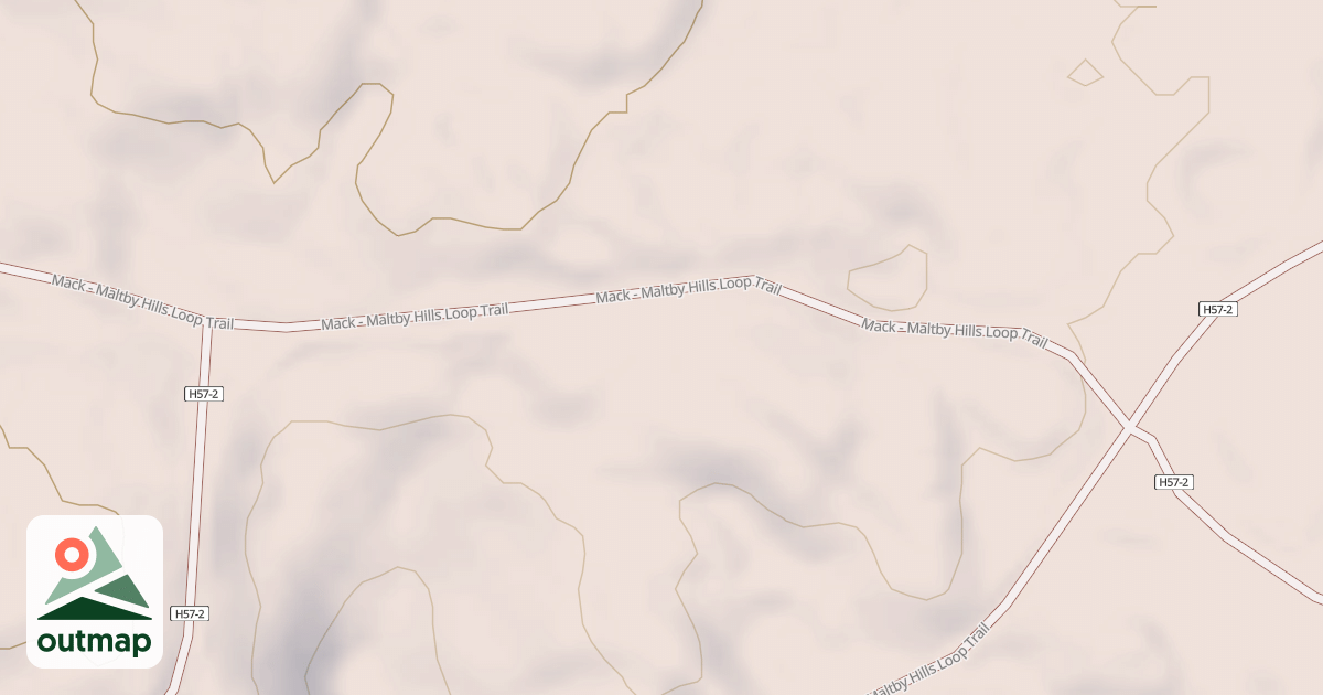 Map of Mack - Maltby Hills Loop Trail