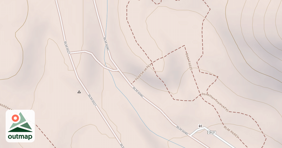 Map of Blm T6025a