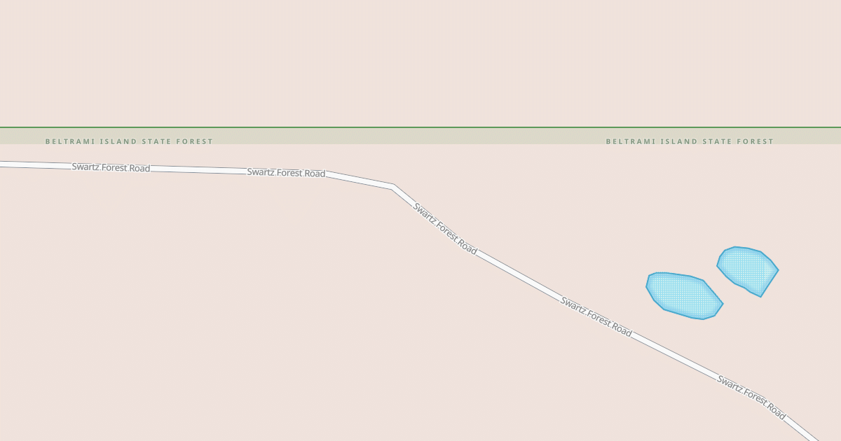 Map preview of Warroad/Roseau Trails