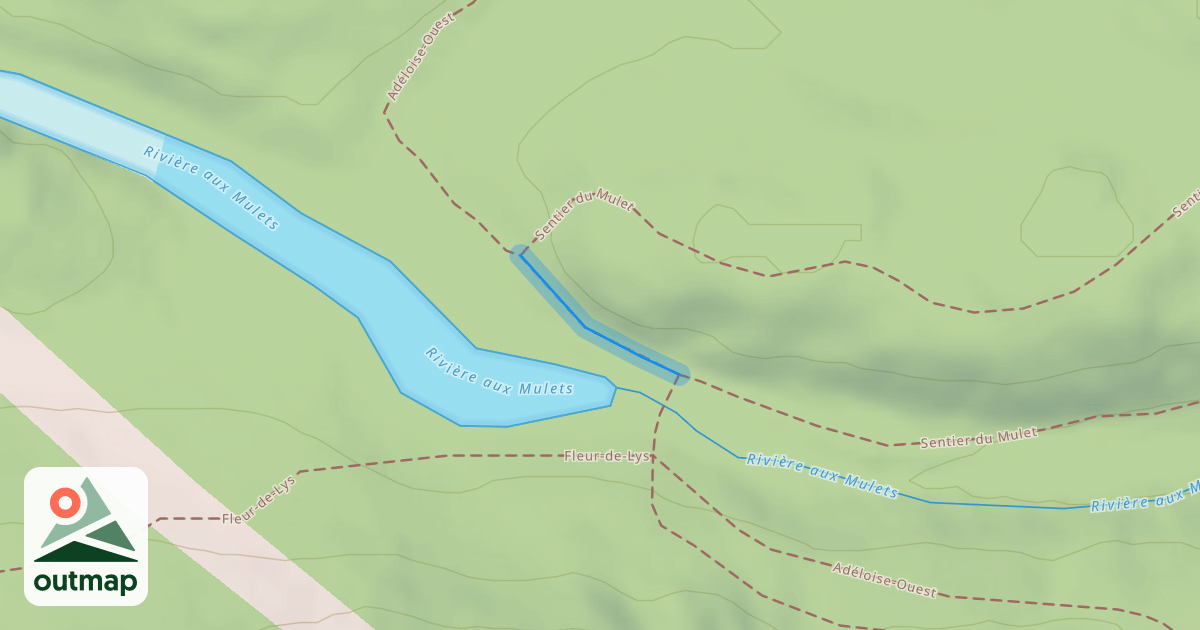 Map of Adéloise-Ouest