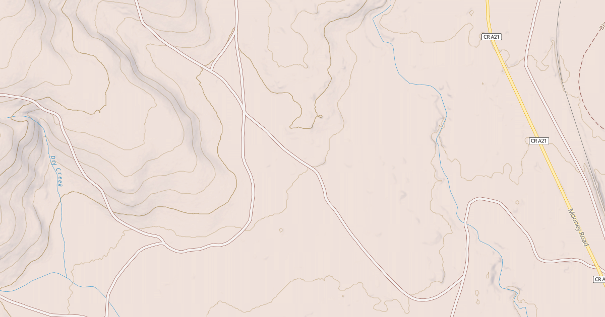 Map preview of BRUSH HILL SPUR