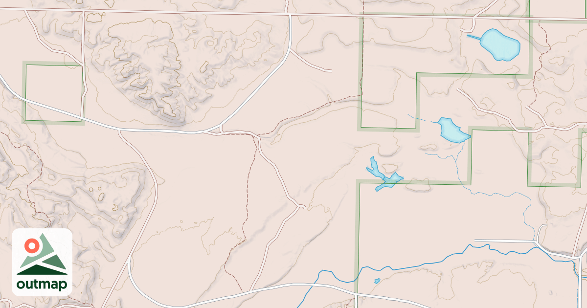 Map of Tomahawk Motorcycle Trail C Loop