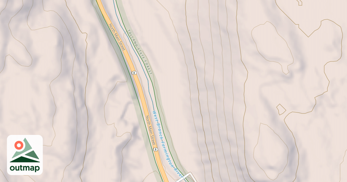 Map of Farmington River Trail