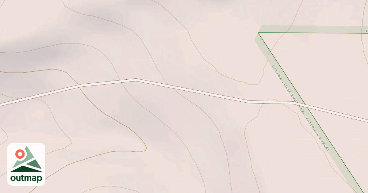 Map of Checkerboard Creek