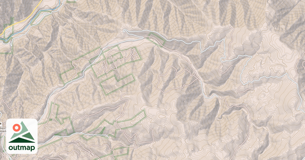Map of GRIMES CREEK-SUMMIT FLAT
