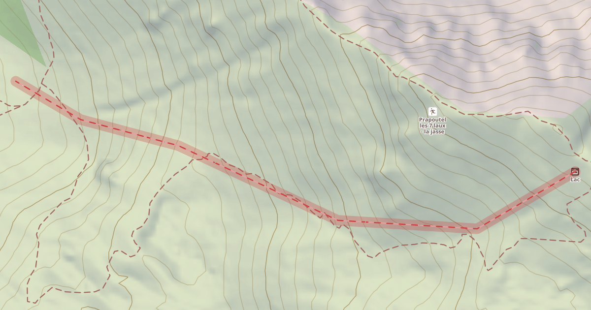 Map preview of Combe de Bédina