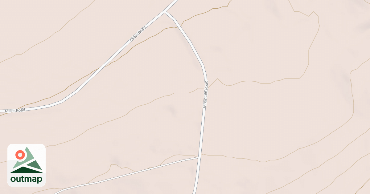 Map of Mountain Rd