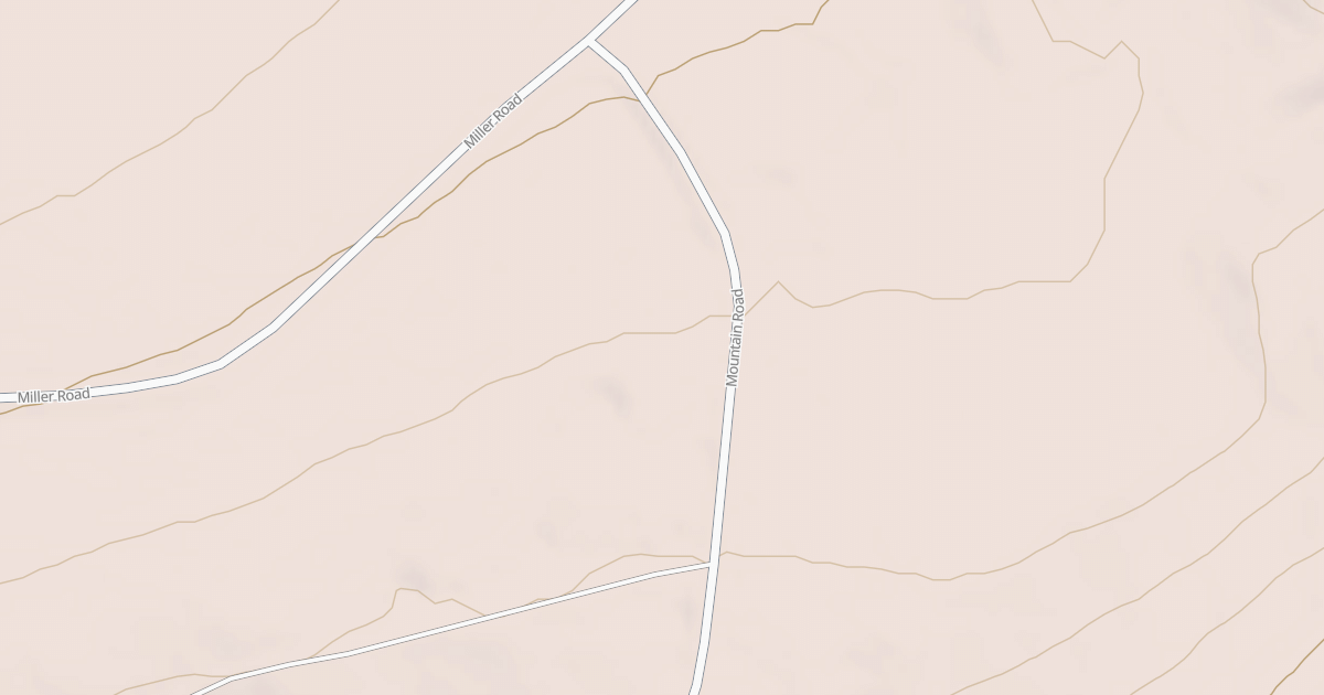 Map preview of Mountain Rd