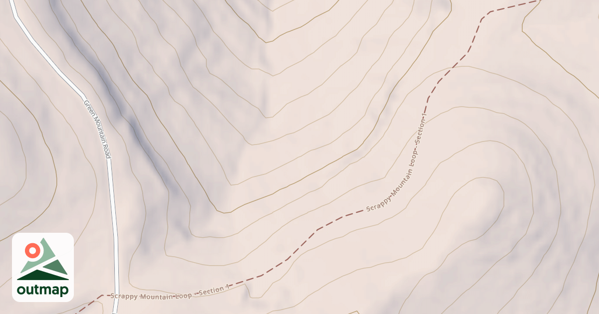 Map of USFS Motor Vehicle Use Map Roads {BDAAA0FA-B795-4B18-9ECE-0B73DE13347D}