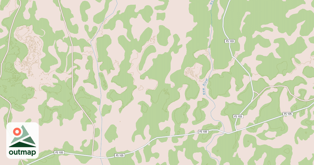 Map of USFS Motor Vehicle Use Map Roads {732F6C38-7741-48A2-93F2-540068A03F97}