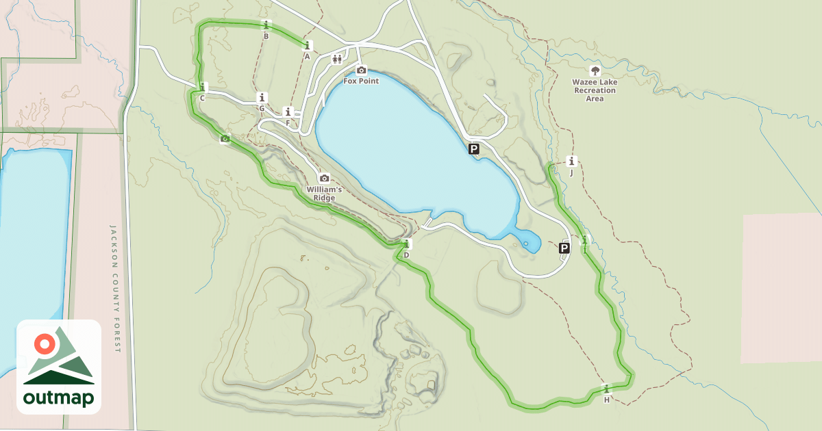 Map of porcupine