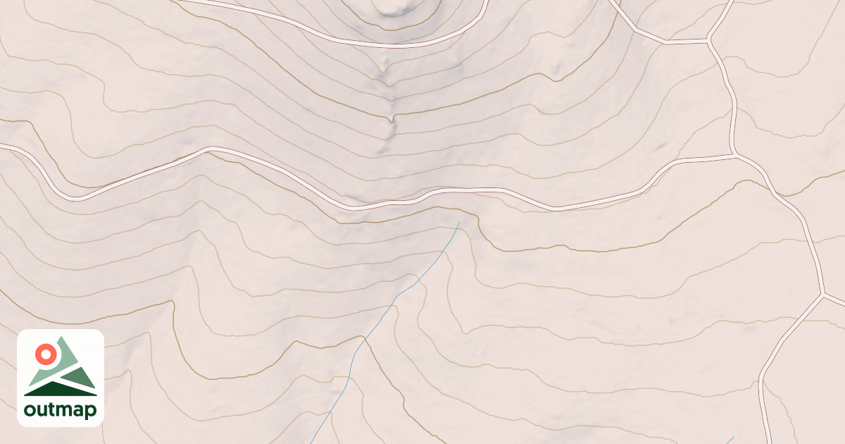 Map of CAMPBELL MTN SOUTH