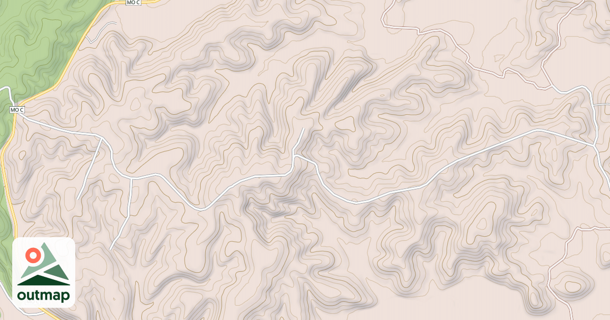 Map of FEW'S HILL