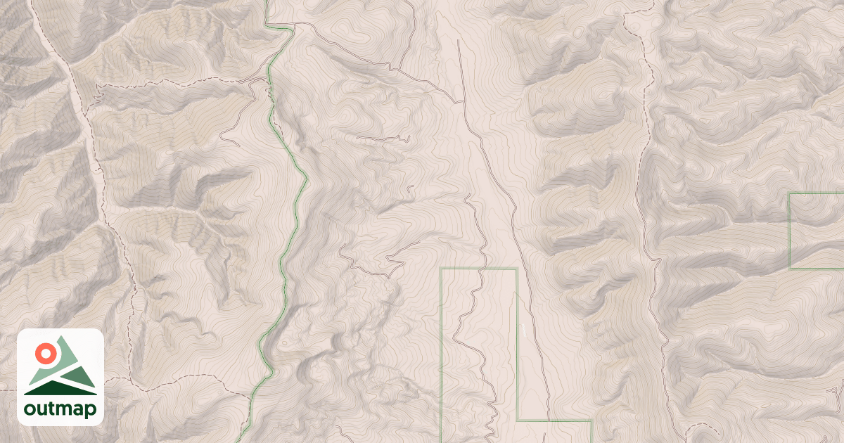 Map of UPPER WILLOW CR.