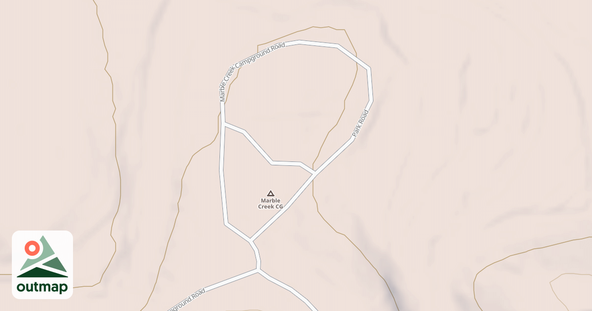 Map of MARBLE CREEK REC AREA SPUR A