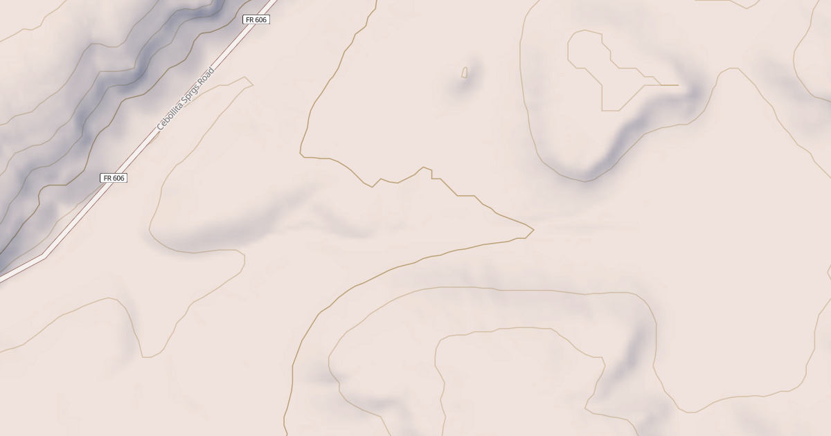 Map preview of USFS Motor Vehicle Use Map Roads {051567C3-99F7-409B-939C-ED027BC358C7}