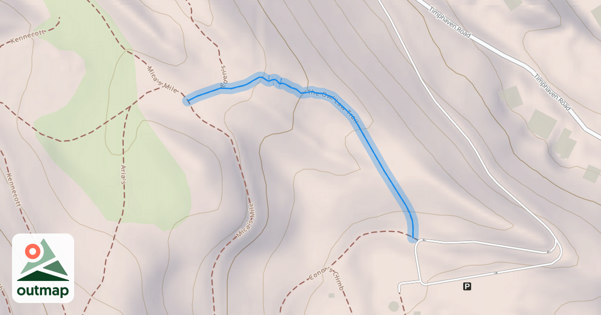 Map of The Owl'Law Trail