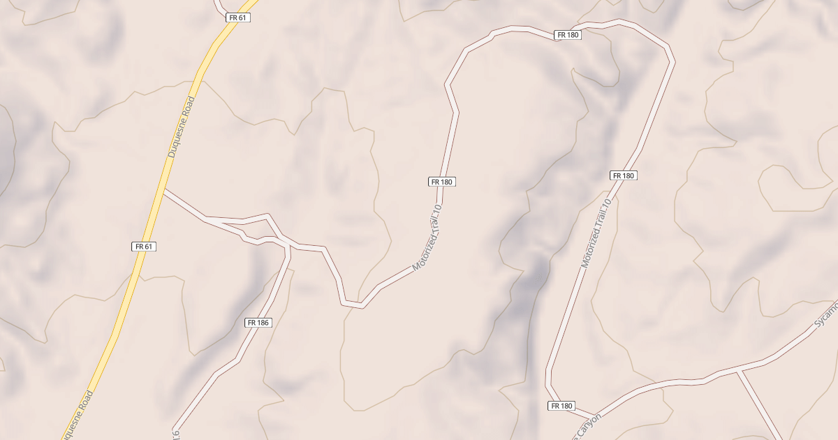 Map preview of MOTORIZED TRAIL 10
