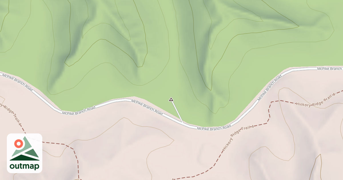 Map of USFS Motor Vehicle Use Map Roads {C1C73144-D9C9-47B8-A5DB-A1F319BCAFCB}