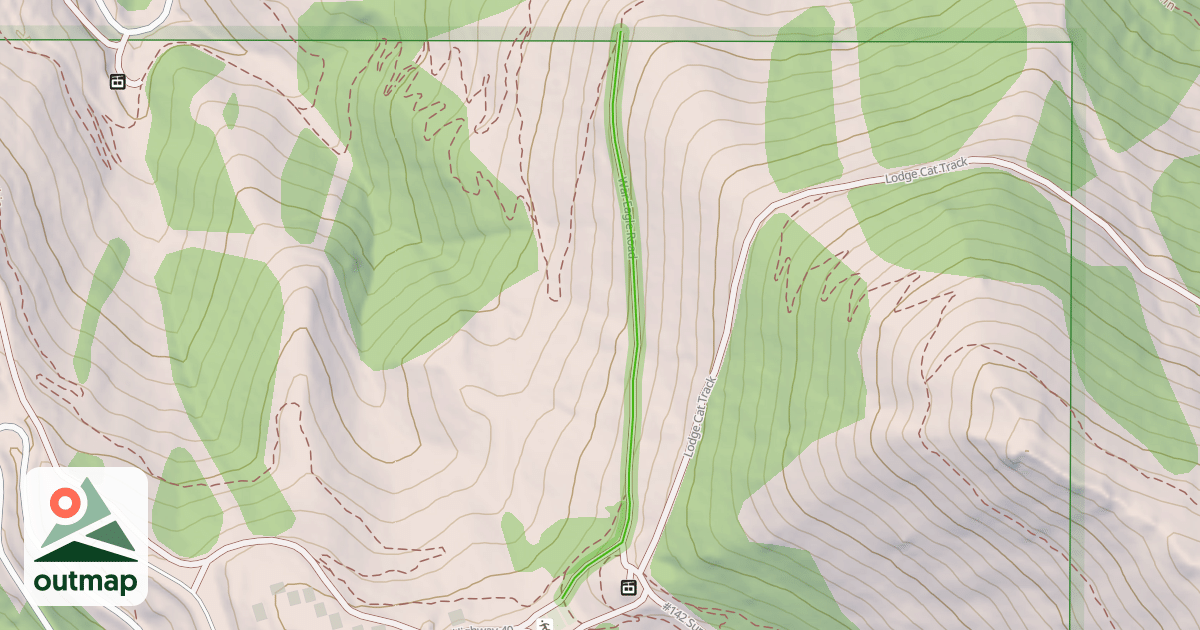 Map of War Eagle Road