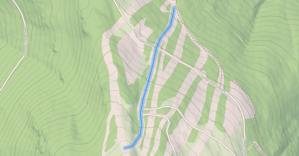 Map preview of White River