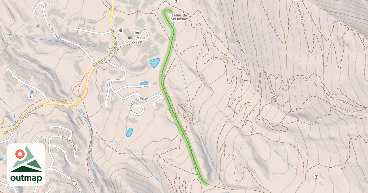 Map of Lower Boomerang