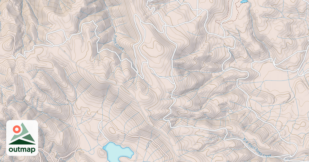 Map of BLACKHAWK