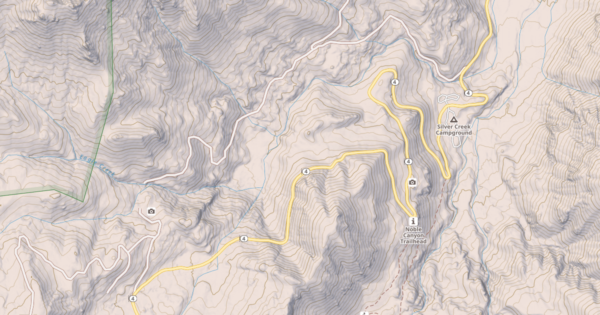 Map preview of EAGLE CREEK ROAD