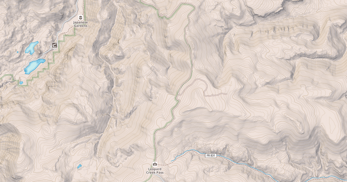 Map preview of LAKE FORK