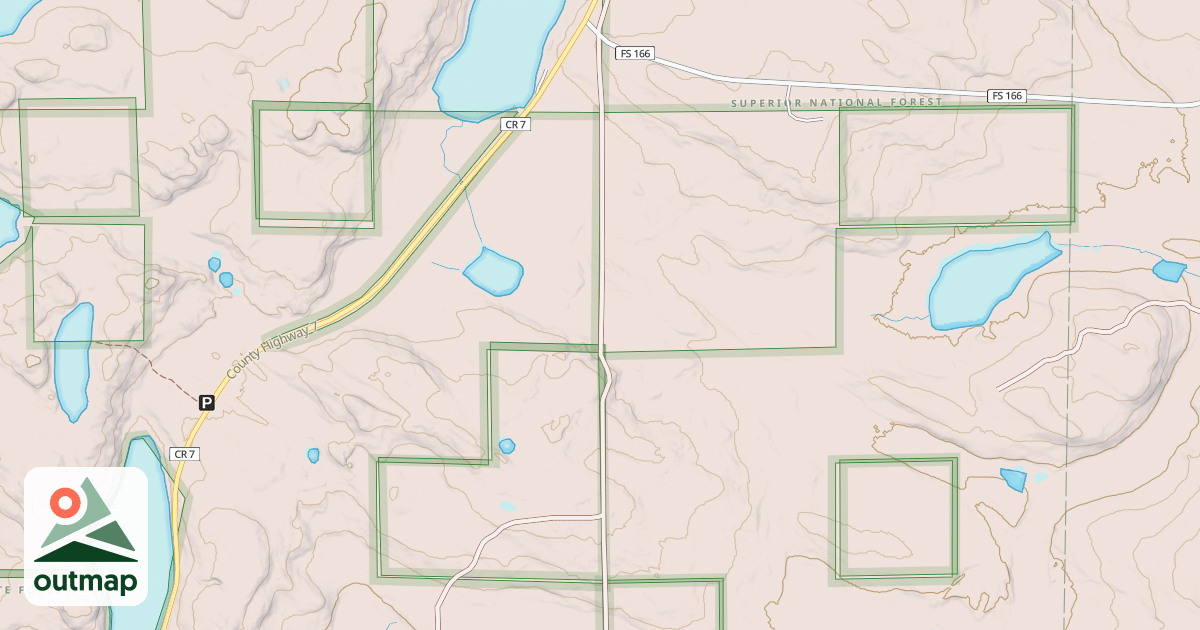 Map of CARIBOU RIVER