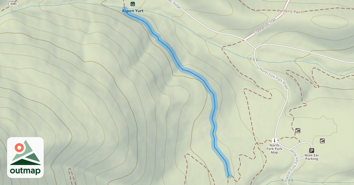 Map of Cutler's Twist