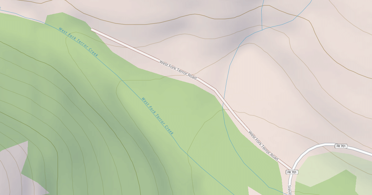 Map preview of WEST FORK TERROR
