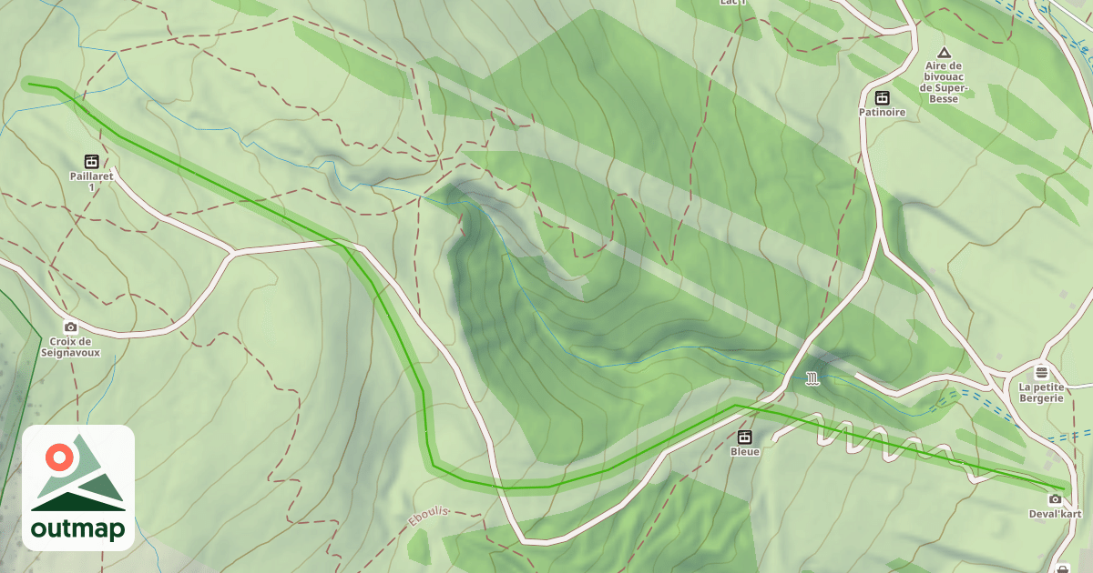 Map of Digue