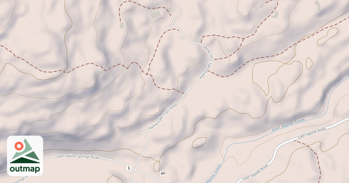 Map of ALPINE FALLS TRACT