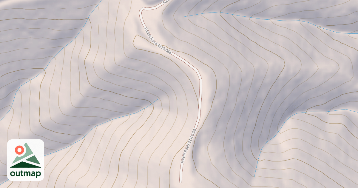 Map of USFS National Forest System Roads {0CE9806B-24C3-4AE3-AFB4-53145FAA2D09}