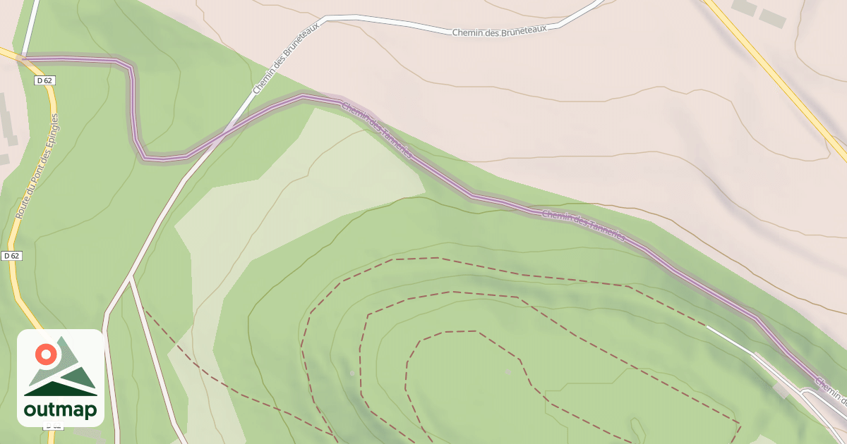 Map of Chemin des Tanneries