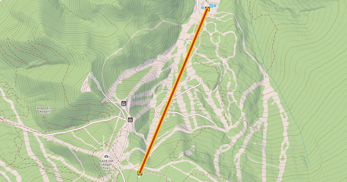 Map preview of Southwest Flyer