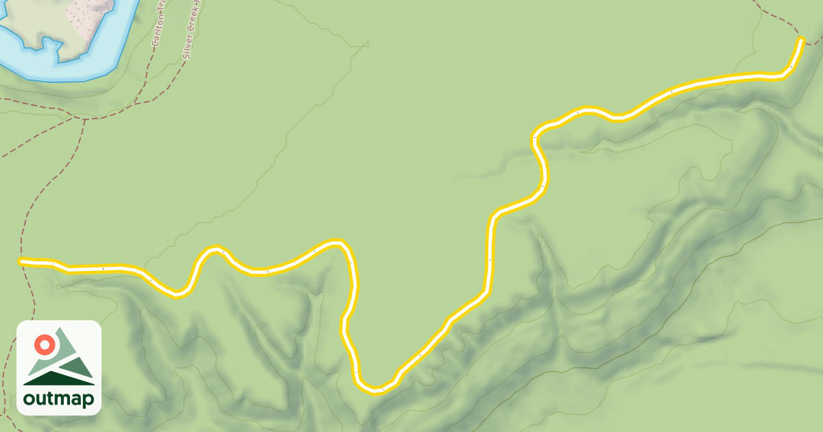 Map of East Ridge Trail