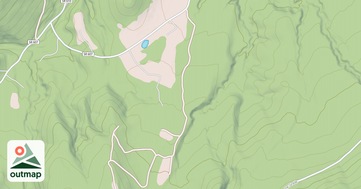Map of SUGAR RUN