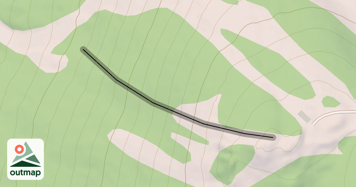 Map of Powderbowl Woods
