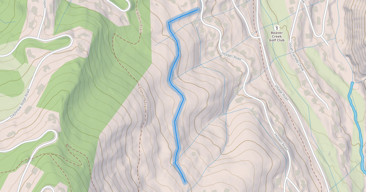 Map preview of Holden Skiway