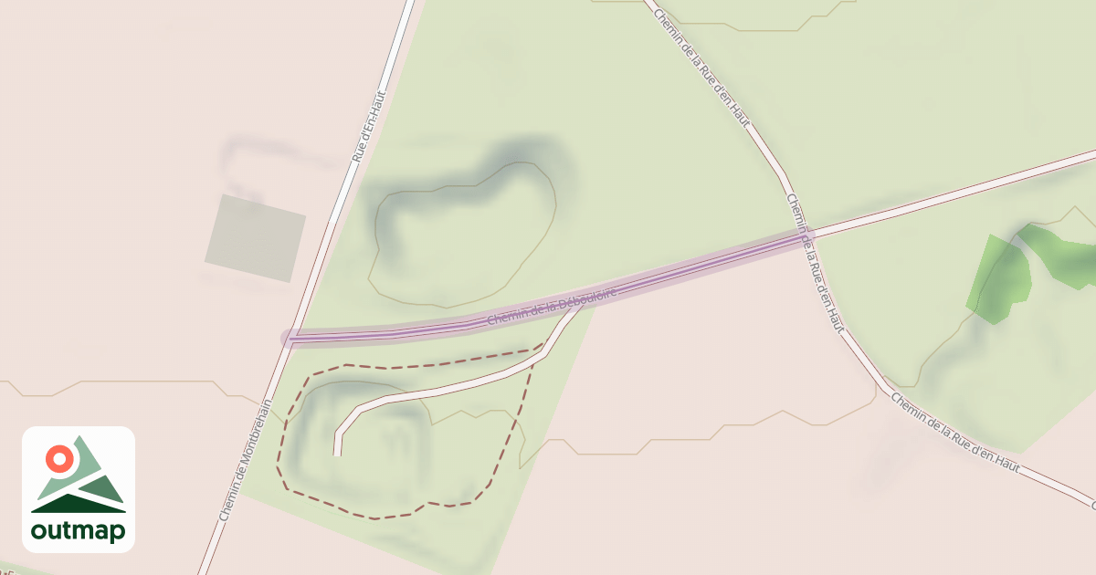 Map of Chemin de la Débouloire
