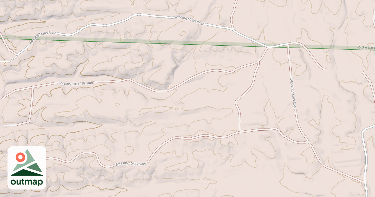 Map of USFS National Forest System Roads {591E4540-6076-4C41-97D8-8761EEF1BD1C}