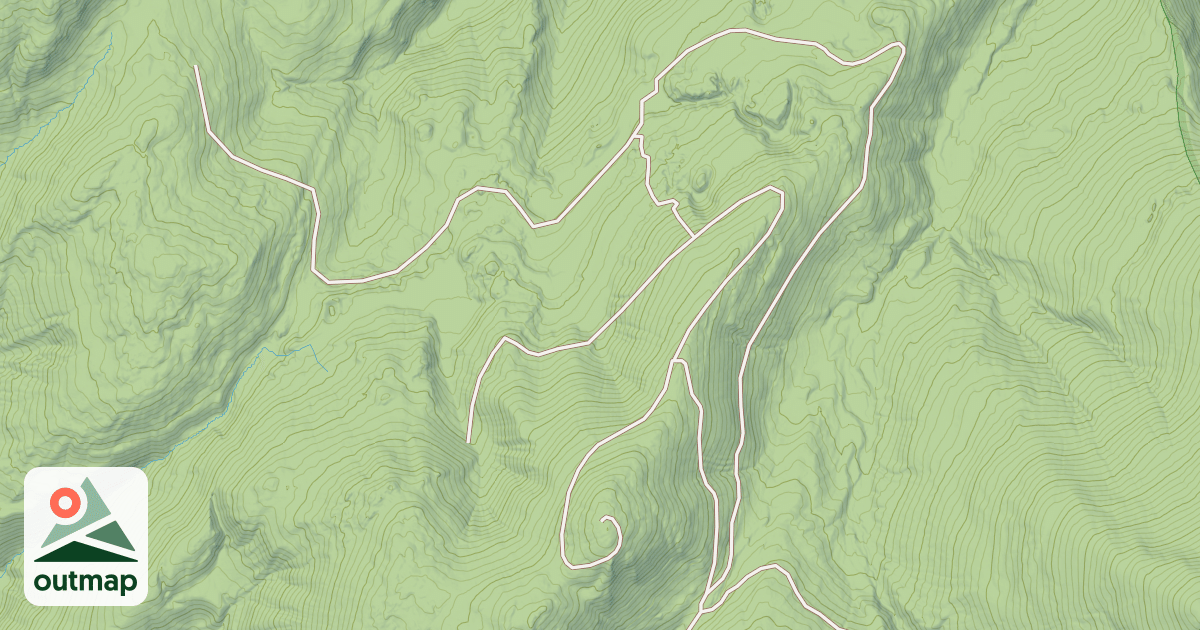 Map of LEAD CREEK