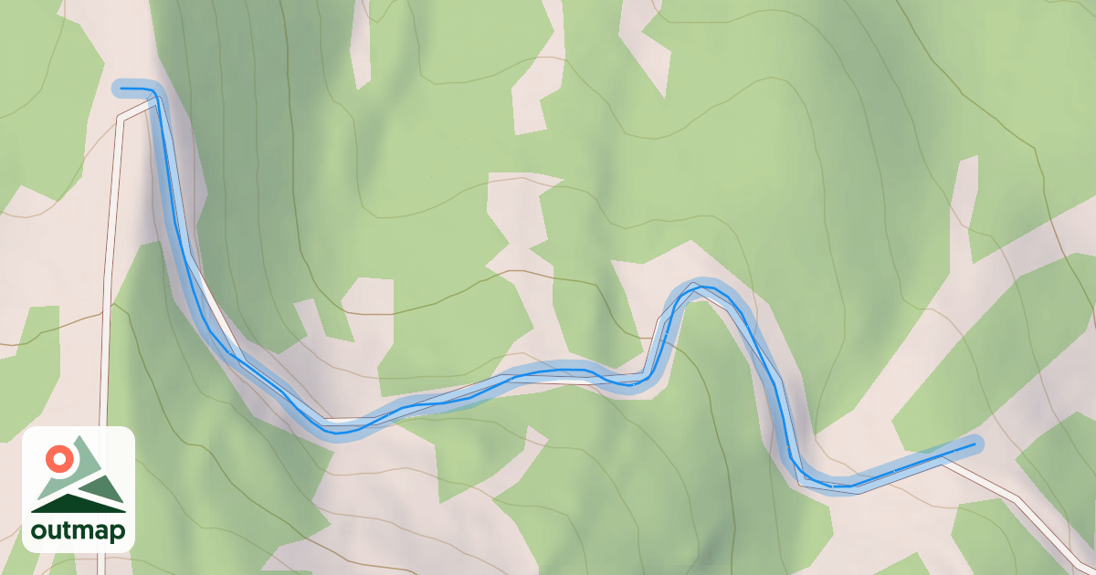 Map of Meriwether Cuttoff