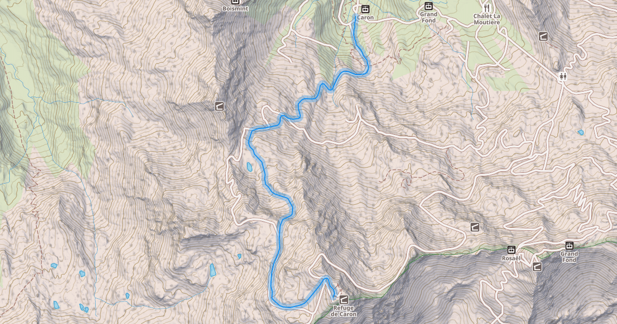Map preview of Col de l'Audzin
